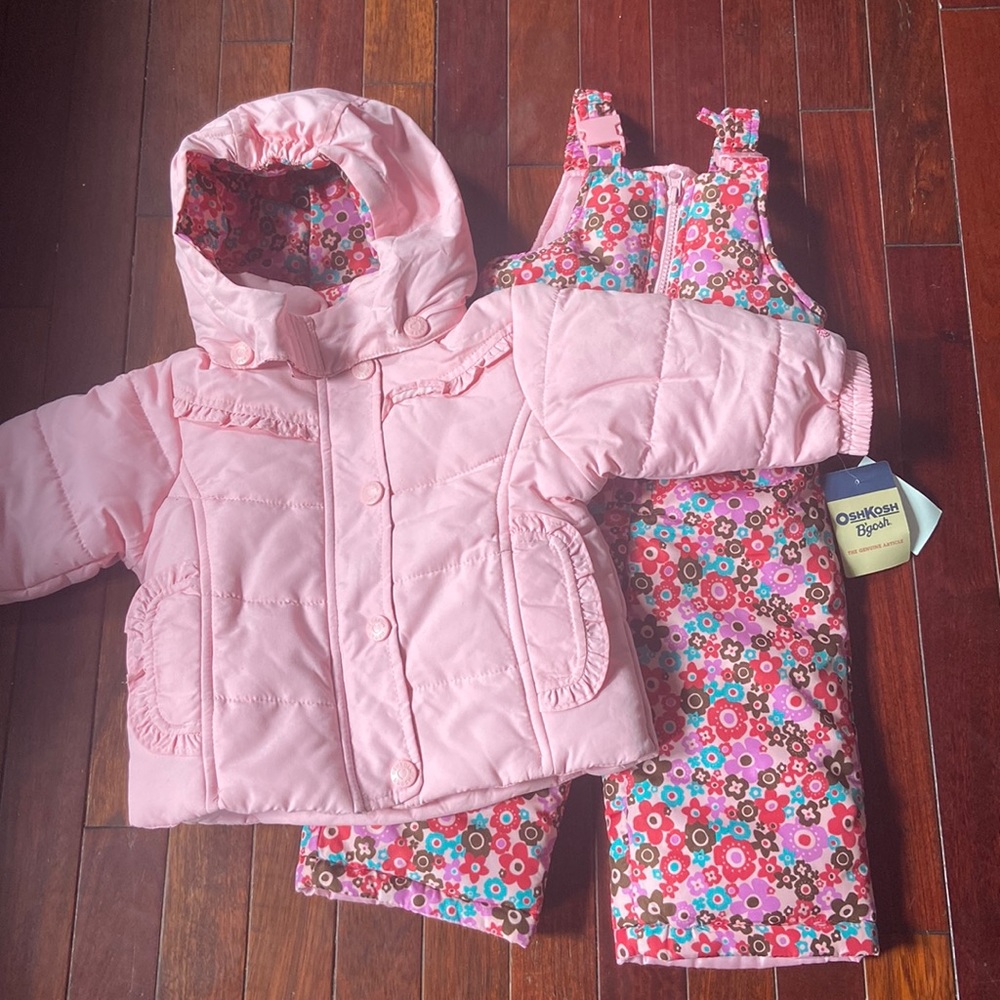 NWT OshKosh 12 month coat and snow suit